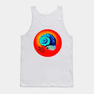 Fish Shell Art 11 Tank Top